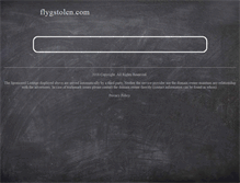 Tablet Screenshot of flygstolen.com